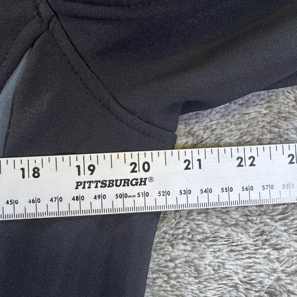 Snozu women's black and gray fleece-lined soft shell jacket Sz L - Picture 5 of 7